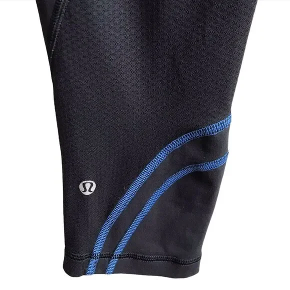 Lululemon Run Inspire Crops Size 6 Mesh Wee Are From Space Luxtreme Leggings - Picture 8 of 12